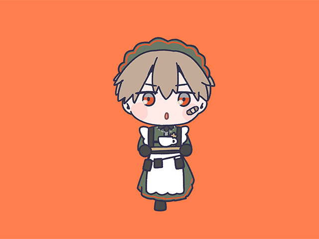Petitっと♪ メイドボーイ部🫖雨鬼 籠